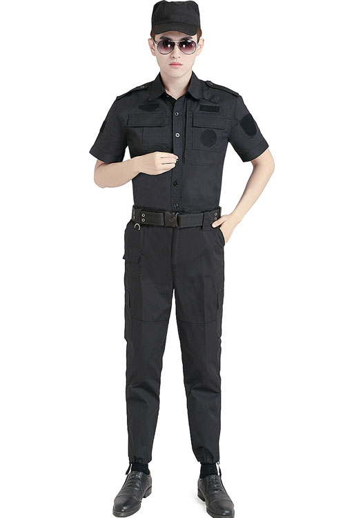 新款夏季保安執(zhí)勤作訓工作服套裝